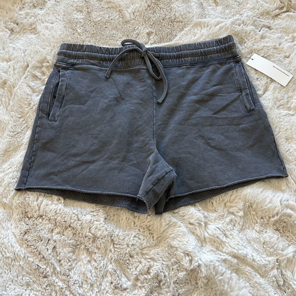 LACAUSA Set Sweatshirt & Shorts Grey Size M - Picture 8 of 11